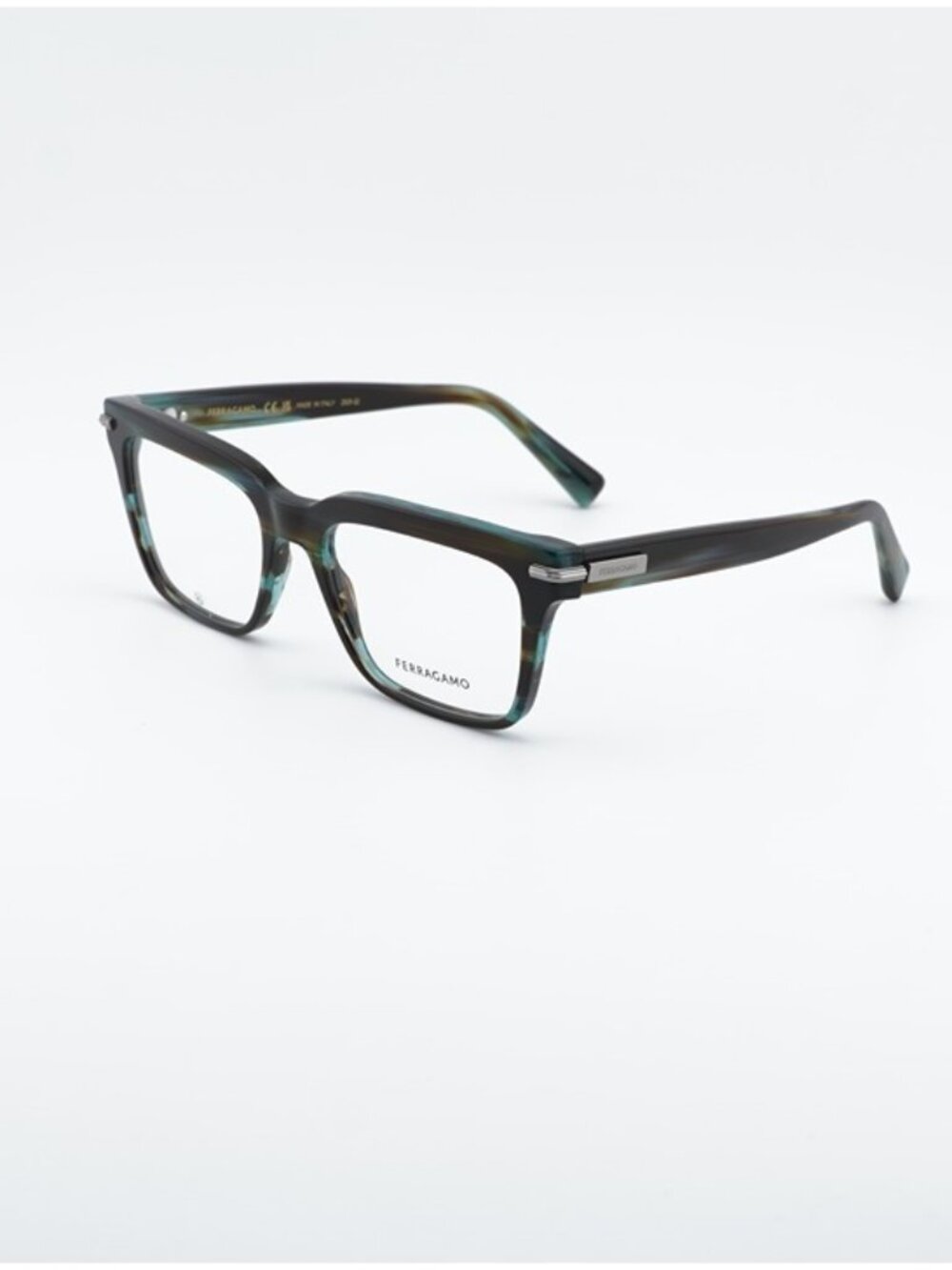 Salvatore Ferragamo SF3014 315 Eyeglasses Green 55mm Square Frame
